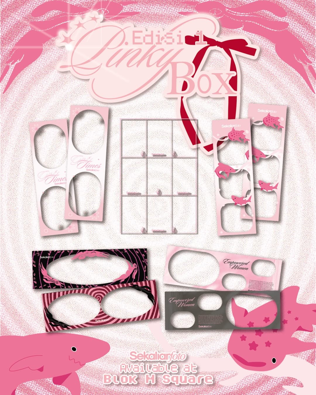 Frame Pinky Box Ed. 1, Blok M Square