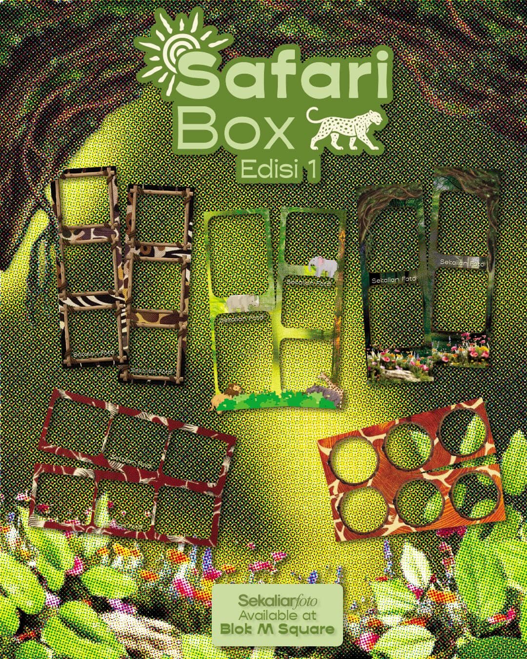 Frame Safari Box Ed. 1, Blok M Square