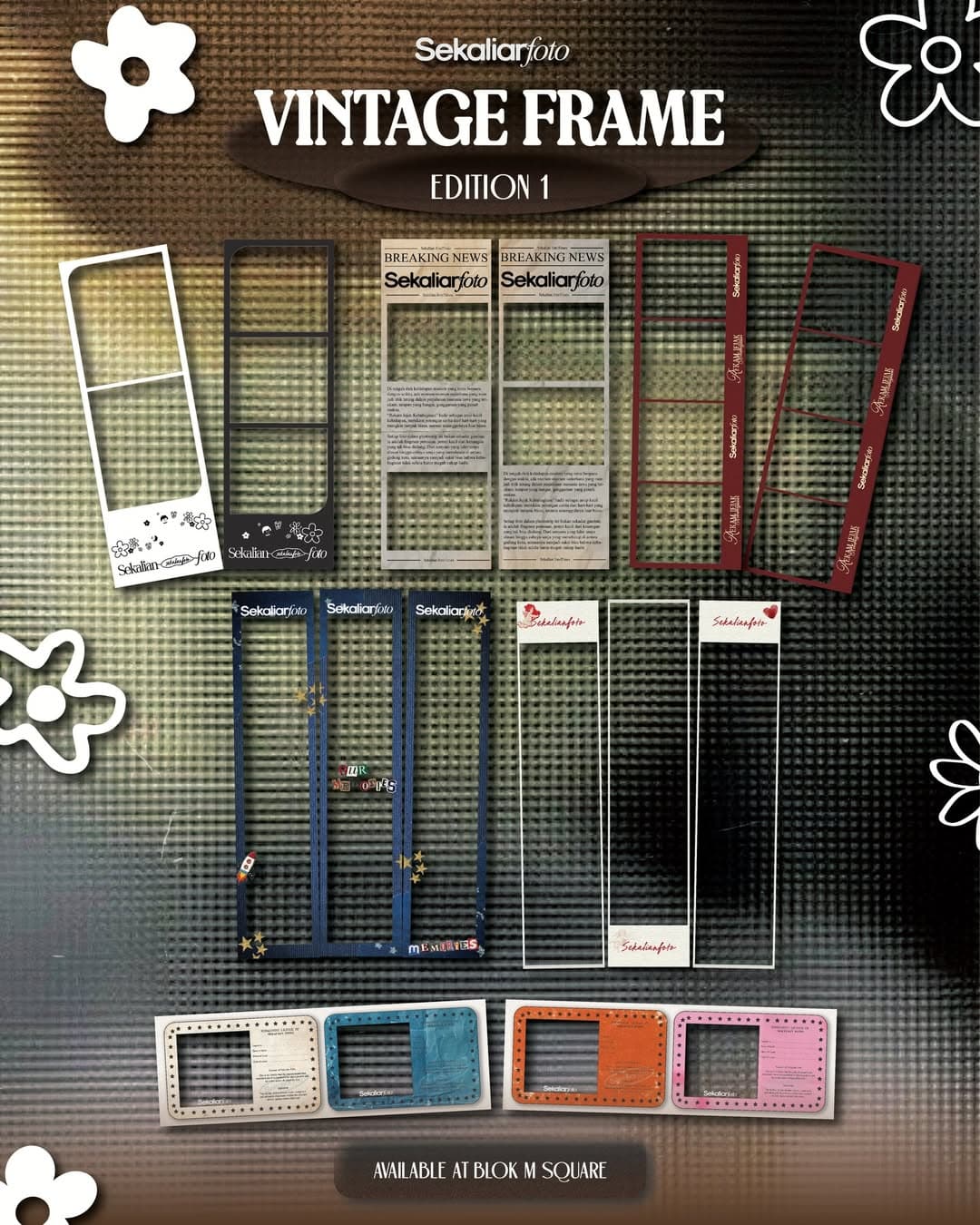 Frame Vintage Ed. 1, Blok M Square